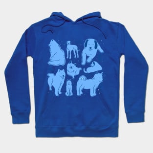 Blue Dogs Hoodie